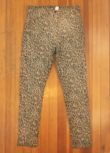 Leopard print pants